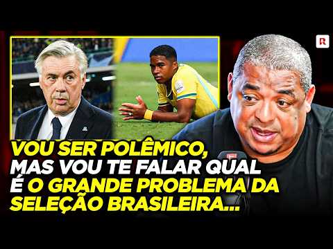 VAMPETA ABRE O JOGO E EXPLANA OS MOTIVOS DOS FRACASSOS DA SELEÇÃO BRASILEIRA