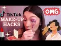 TIKTOK Make-up hacks | Testam trucuri de make-up vazute pe Tiktok | Functioneaza sau nu?