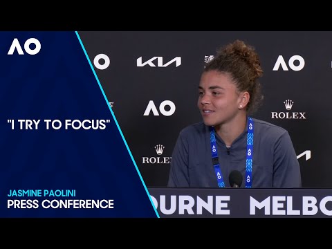 Jasmine paolini press conference | australian open 2024 third round