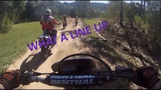 Main track and Mx 3 at Glen Echo