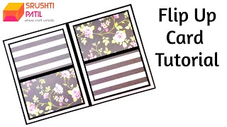 Flip Up Card Tutorial by Srushti Patil