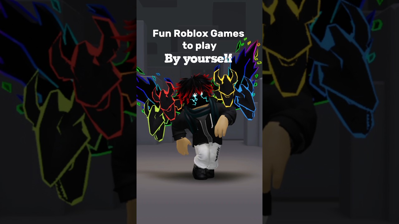 Top 4 BEST Roblox Games To Play Solo! 🎮 #roblox #robloxgames #shorts