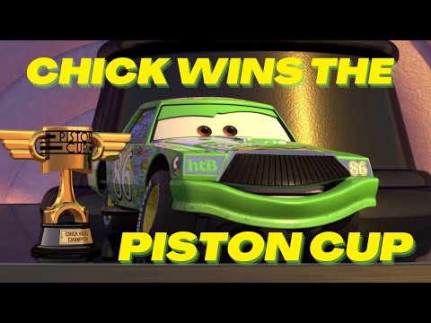 Disney Cars Chick Hicks Wins The Piston Cup