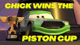 Disney Cars Chick Hicks Wins The Piston Cup