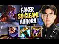 FAKER IS SO CLEAN WITH AURORA! - T1 Faker Plays Aurora MID vs Yasuo! | Season 2026