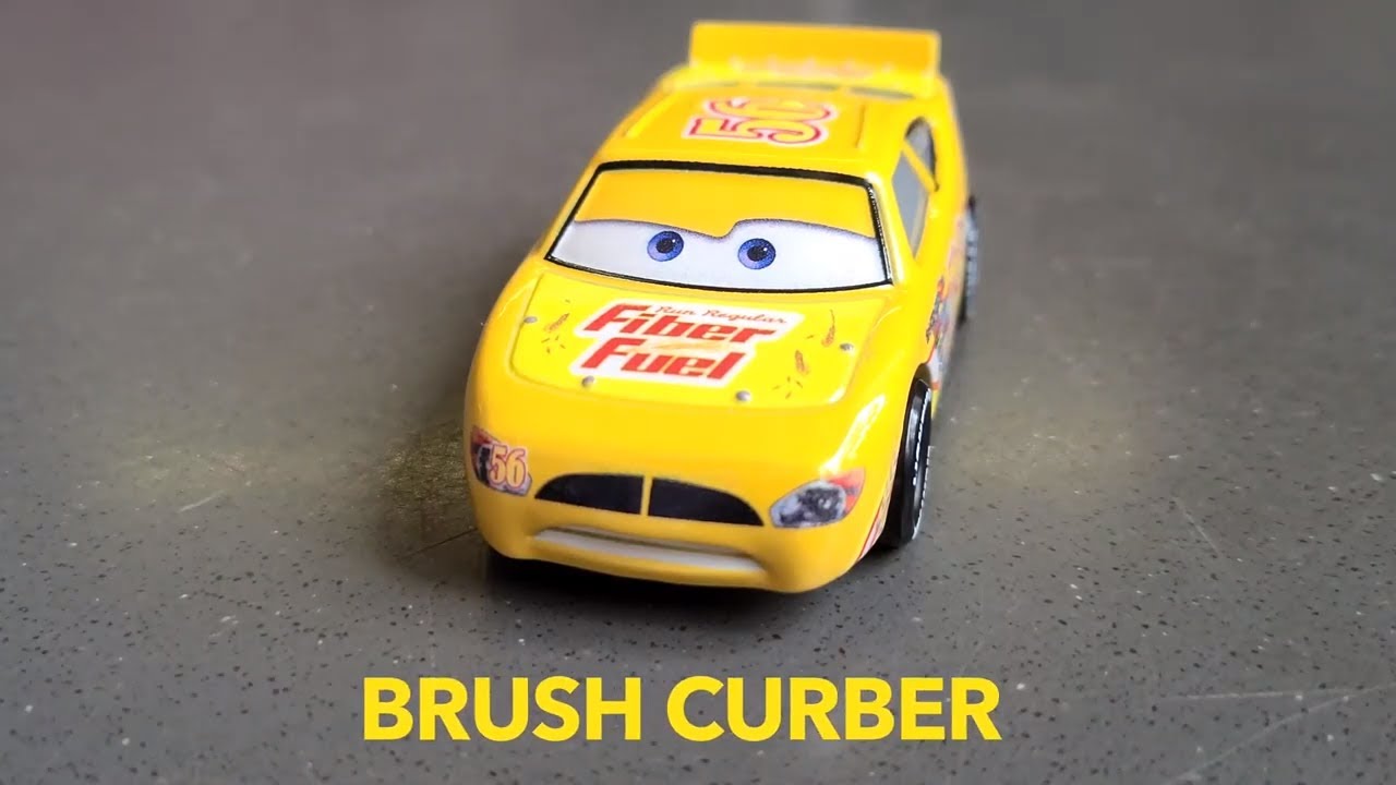 Sunny Vanya's toys review Disney Pixar Brush Curber YouTube