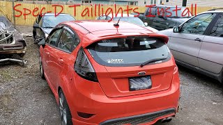 Installing Spec-D LED Taillights on a Fiesta ST (Taillight Swap!)