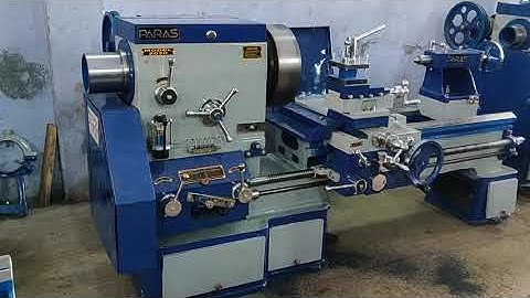 8 feet Lathe Machine with 6" Bore | Big Bore lathe Machine Manufacturers in Batala | O.P.S UDYOG