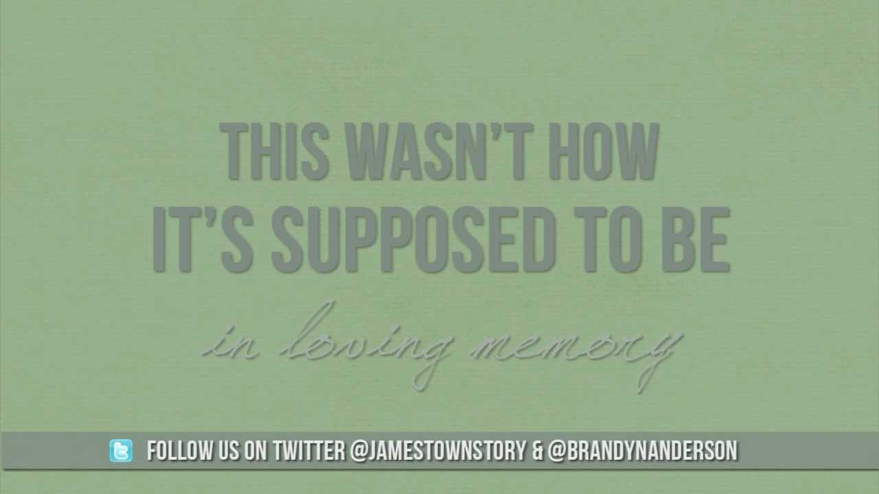 In Loving Memory   Jamestown Story Official Lyric Video