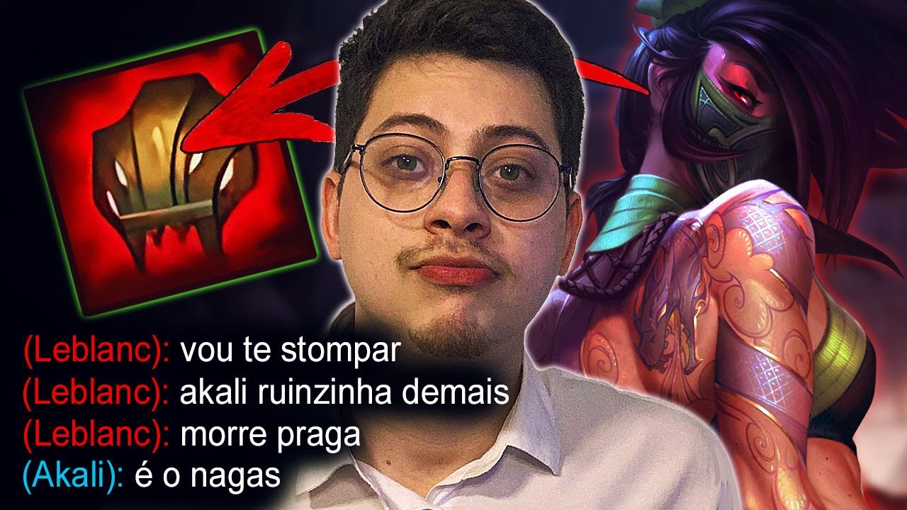 INFELIZMENTE TIVE QUE APELAR DE AKALI - NAGASAWA