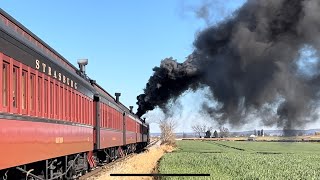 Strasburg Railroad Engine 90 Laying Down the Smoke by Engine201 1,800 views 5 months ago 1 minute, 41 seconds