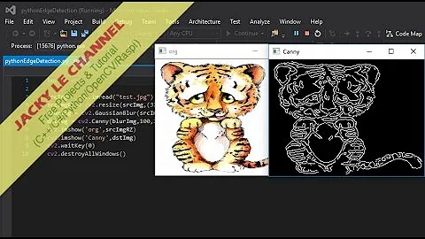 Image Analysis, Edge Detection (Canny) - OpenCV for Python Tutorial 03.1