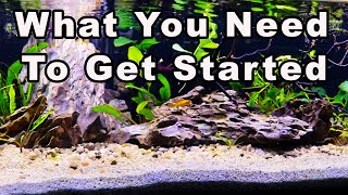 Beginners Guide to The Aquarium Hobby Part 2: Everything You Need to Start an Aquarium!