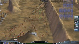 USA Laser - Command \& Conquer Generals Zero Hour - 1 vs 7 HARD Gameplay