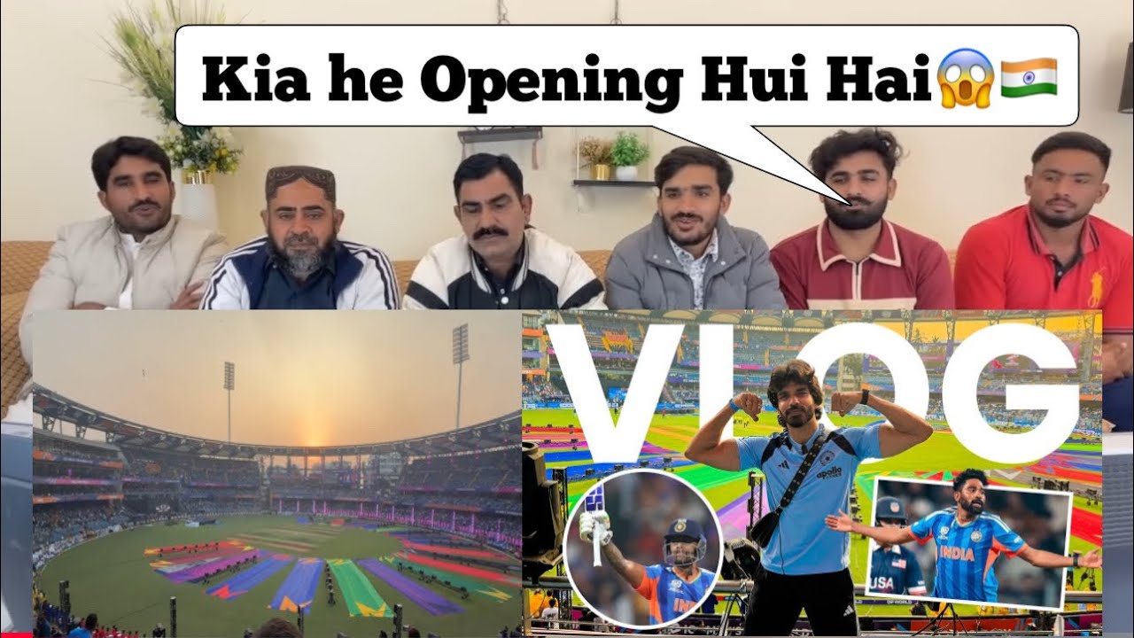 World Cup Open ceremony 😱 | ￼ INDIA VS USA : WE WON 🇮🇳