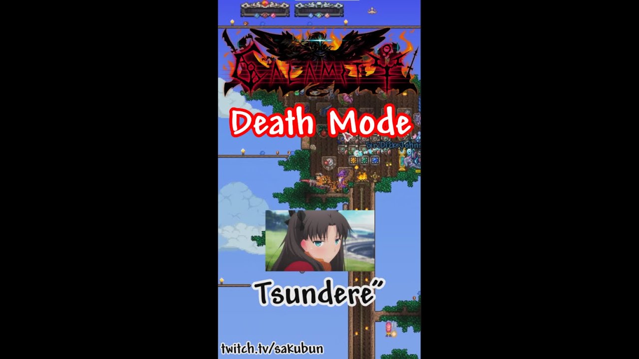"TSUNDERE in the CHAT" Terraria Calamity