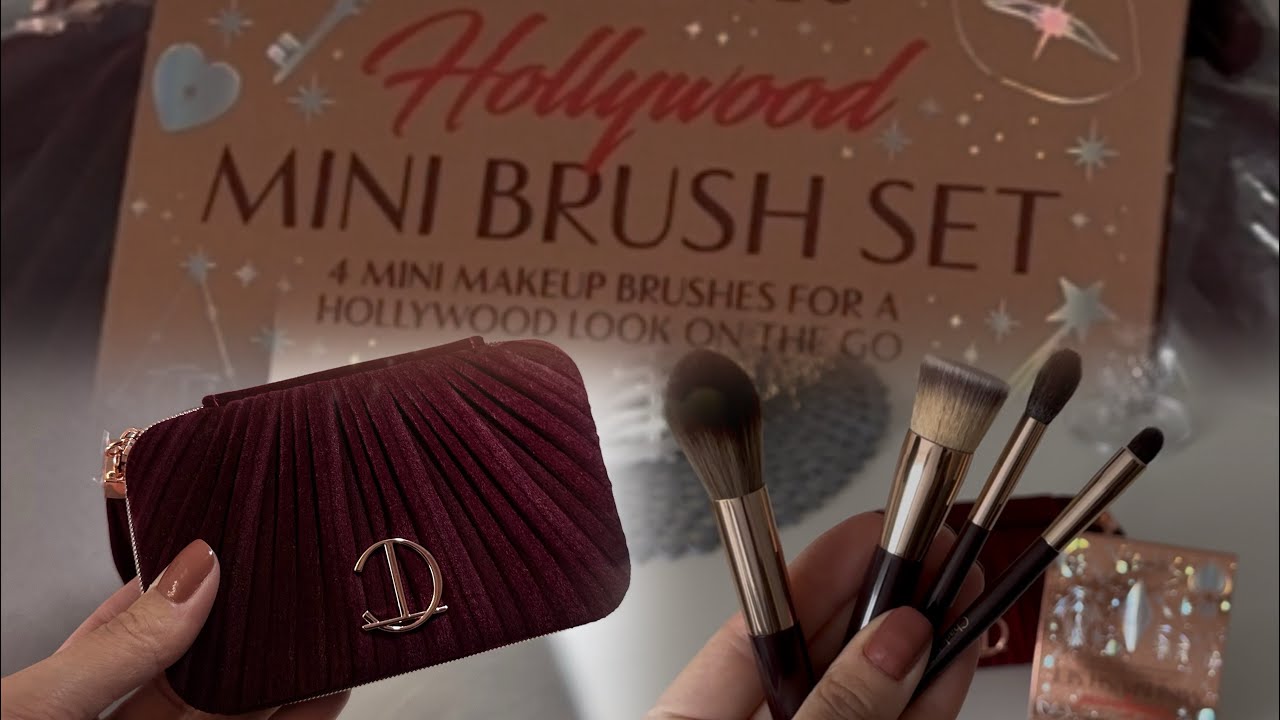 Обзор мини кистей Charlotte Tilbury.Рождественский набор 2025.