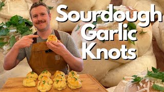 You NEED To Try These Amazing Sourdough Garlic Knots! | Sourdough Recipes