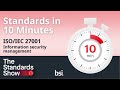 Standards in 10 minutes  iso iec 27001 information security management