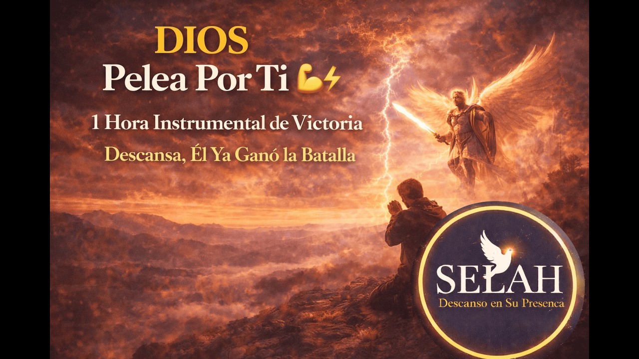 DIOS Pelea Por Ti 💪⚡ | 1 Hora Instrumental de Victoria | Descansa, Él Ya Ganó la Batalla