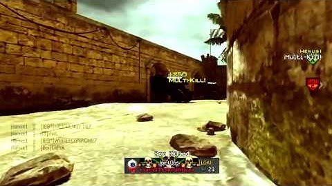 MW3 - 5 Man Predator Missile!