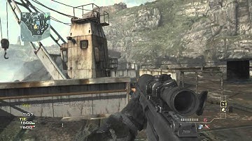 MW3 No Scope Across Map (Aground)