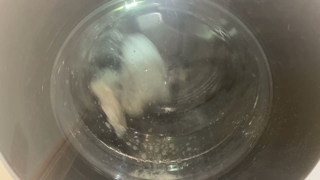 Grundig FIBERCatcher mini 40 express x2 extra rinse (THE FINAL WASH I DONE WITH LOTS OF GLITCHING)