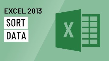 Excel 2013: Ordenar datos