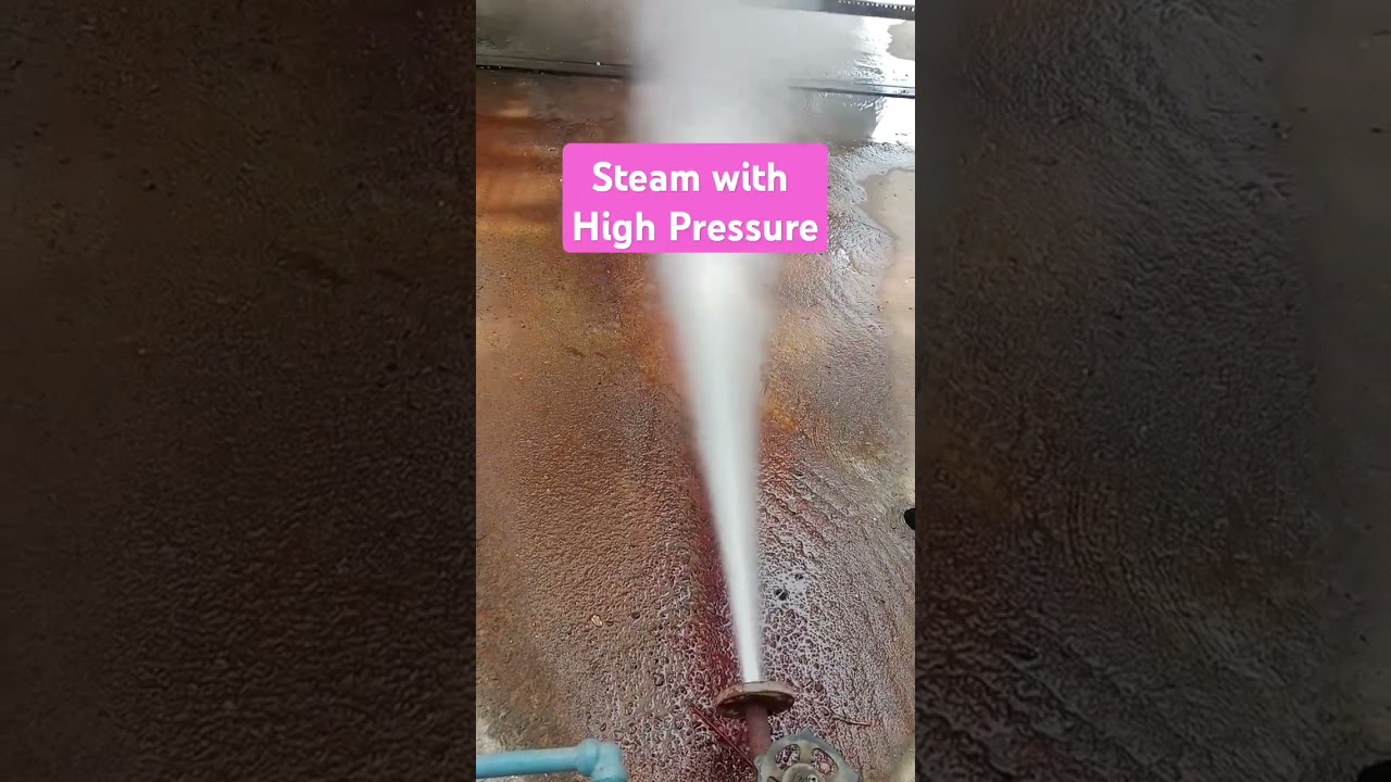 High pressure steam 
