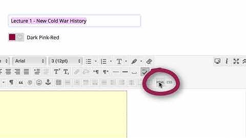 Copying a Video or Embedded Item from Blackboard to Canvas