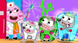 Protect Your Teeth, Dentist Pica | Healthy Eating Habits for Kids | Kids Cartoon | Pica Kids Cartoon