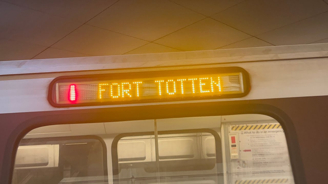 FATHER'S DAY TOMORROW! Wmata Metrorail 3000 Series, #3173, Red Line ride, Friendship HGTS to MTO CTR