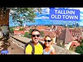 TALLINN CITY GUIDE - TOUR OF MEDIEVAL OLD TOWN, INSANE AERIAL VIEWS, TASTY FOOD & COFFEE IN THE SUN