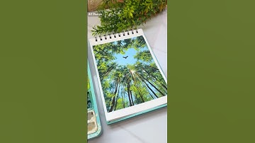 Gouache schilderij van een vrije vogel ✨❤️Het lied is het lied van Zubeen Garg❤️ RIP #gouacheschi...