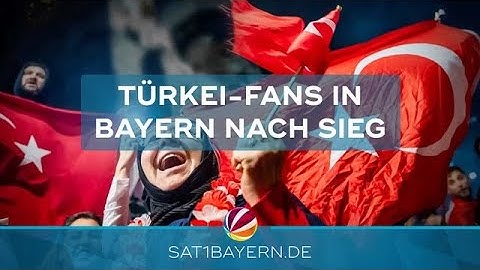 EM-Achtelfinale 2024: Türkische Fans feiern Sieg gegen Österreich