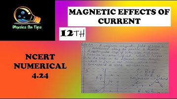 XII CH 4:-(PART19)Ncert question 4.24