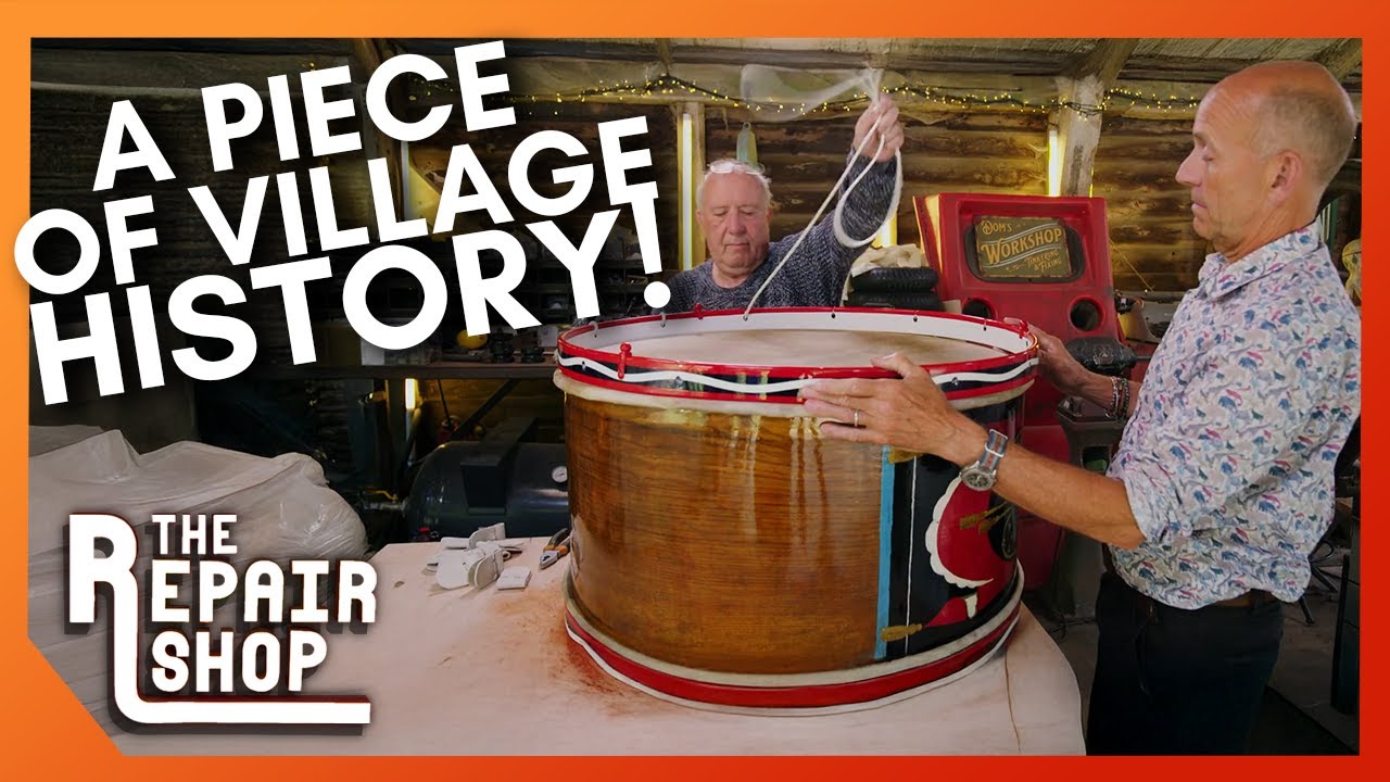 A Treasured Drum From Cawthorne Brass Band | The Repair Shop On The Road