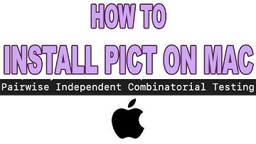 How to install PICT on mac | Pairwise testing