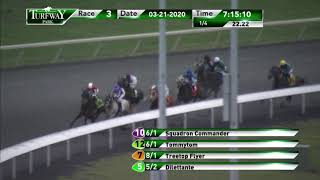 RACE 3 PROGRAM March 21st 2020