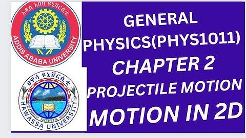 General physics for freshman unit 2 part 3