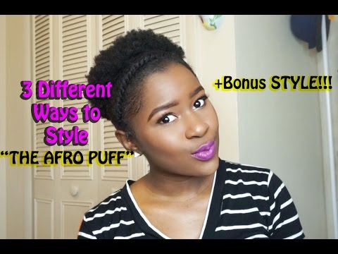 How To Style Short Natural Hair