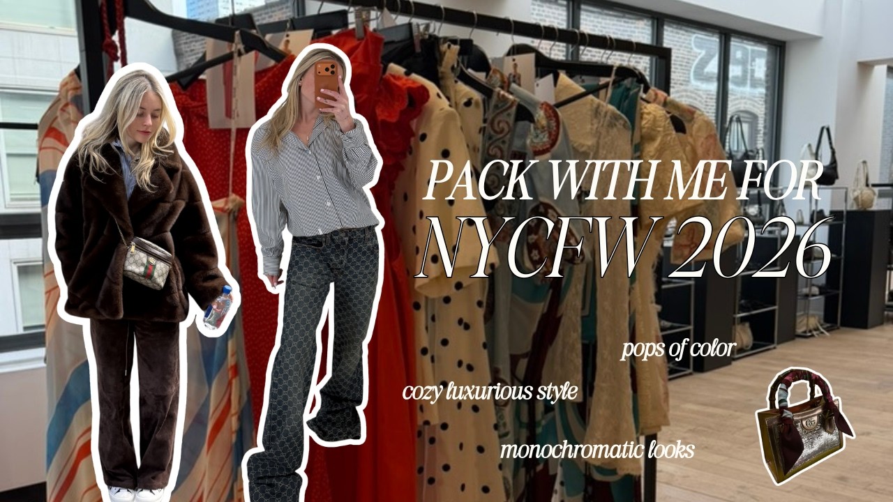 Pack for Fashion Week in NYC