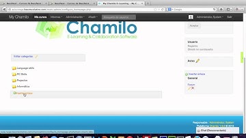Parámetros de Configuración Inicial de Chamilo LMS: Configurar Página de Inicio