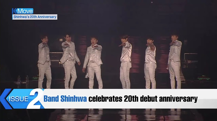 Band Shinhwa celebrates 20th debut anniversary / YTN KOREAN