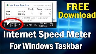 Free Internet Speed Meter For PC ( Windows 7/8/8.1/10 ) screenshot 3