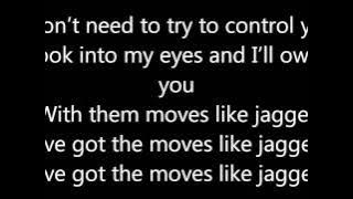 Moves like Jagger - Maroon 5 ft. Christina Aguilera | Lyrics