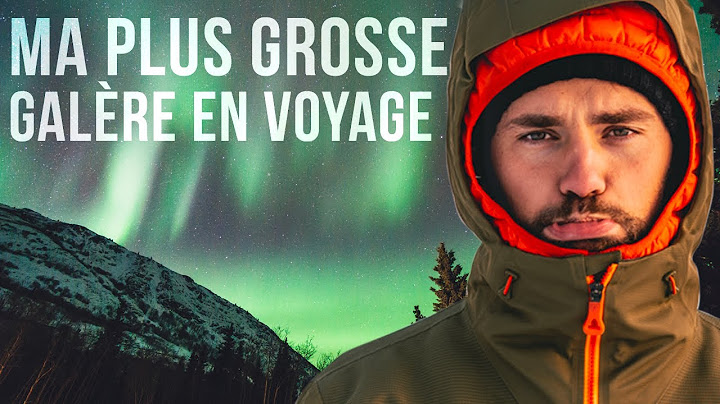 LA FOIS OÙ J'AI CRU MOURIR AU CANADA