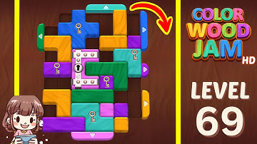 Color Wood Jam Level 69 Solution Walkthrough
