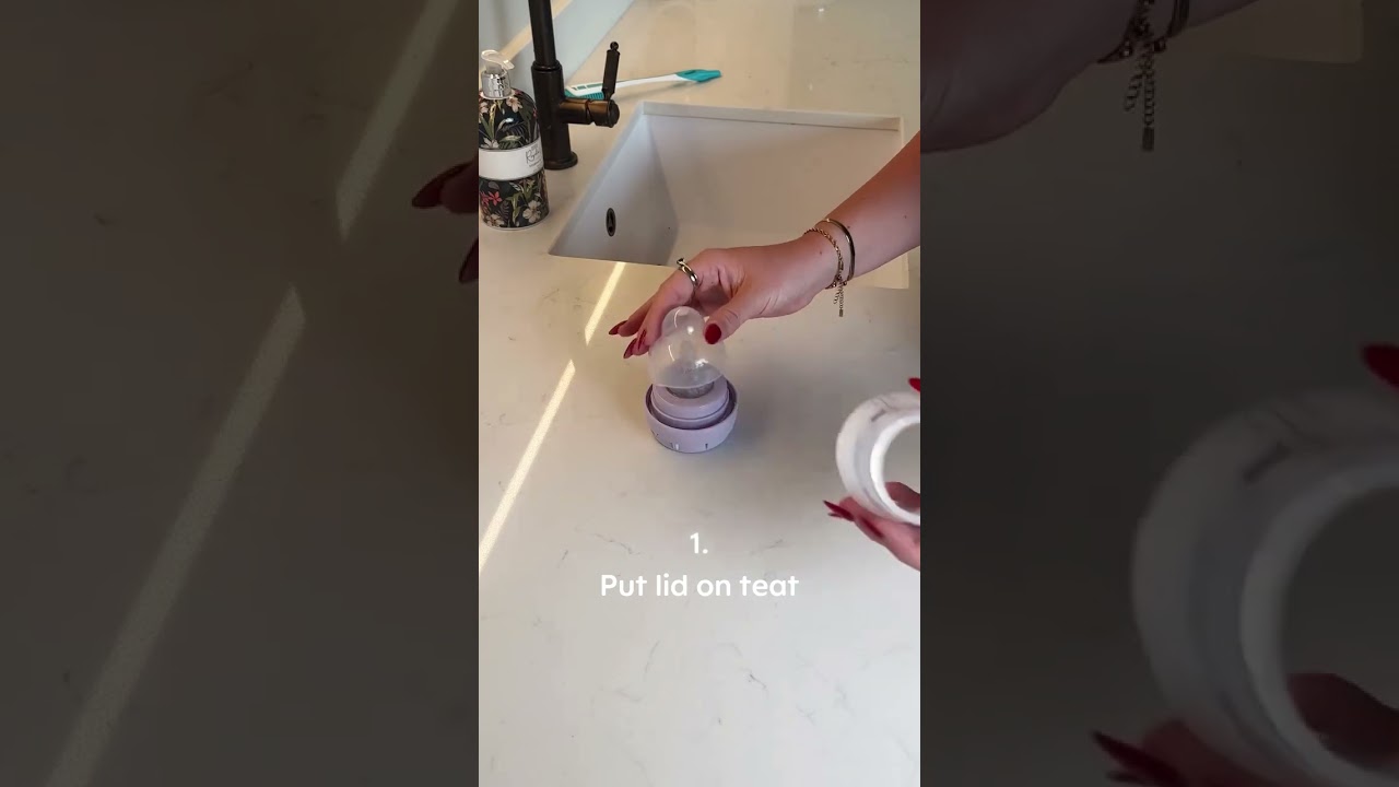 How to: Reassemble your MAM bottle after sterilising