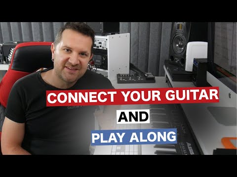 Learn Guitar Pro 7.5:  Connect your guitar with the line-in functionality
